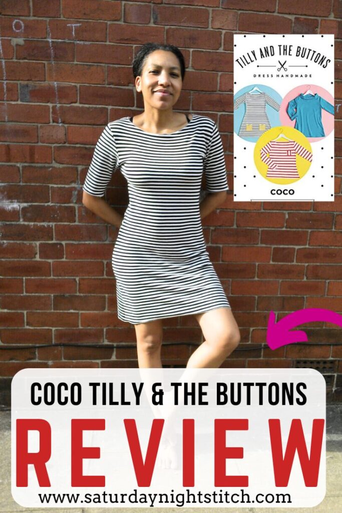 Coco Dress by Till and the Buttons Review - saturday night stitch - a UK sewing blog