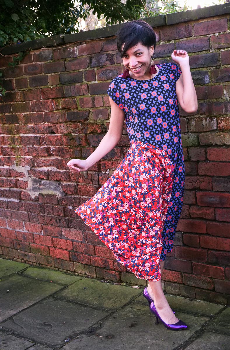 Sew Different Flounce Dress Sewing Pattern Review + Step by Step