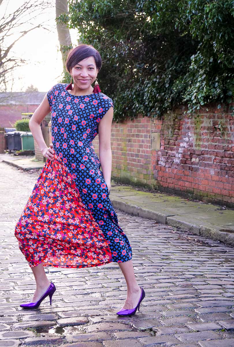 Sew Different Flounce Dress Sewing Pattern Review + Step by Step