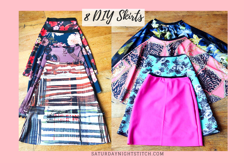 McCalls M6886 x2 - Best Knit Dress Sewing Pattern! - saturday night stitch