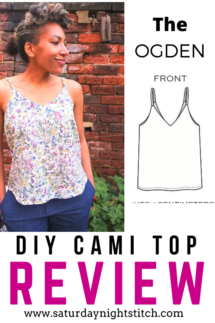 True Bias Ogden Cami Review - Instant Gratification Sewing - saturday ...