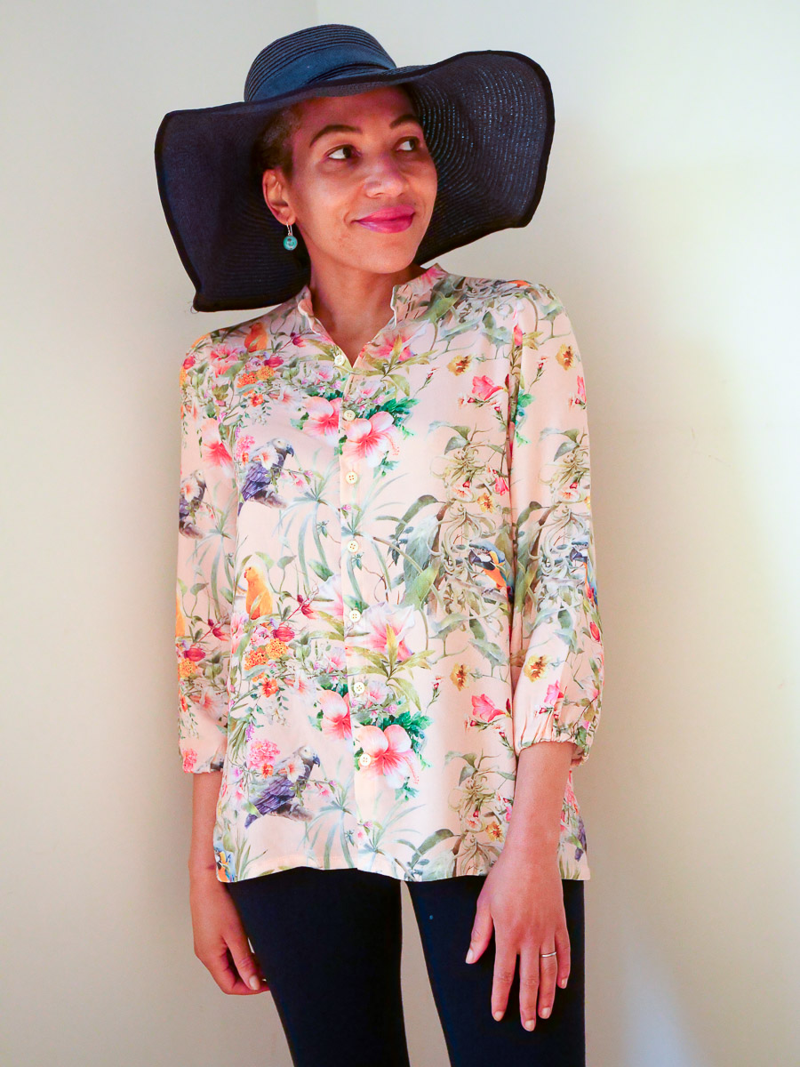 Avid Seamstress The Blouse Review - saturday night stitch