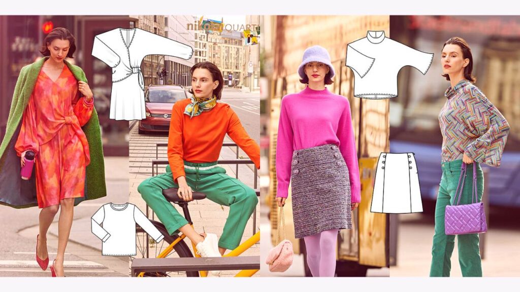 Burda 1/2024 Line Drawings - easy DIY Sewing Inspiration  