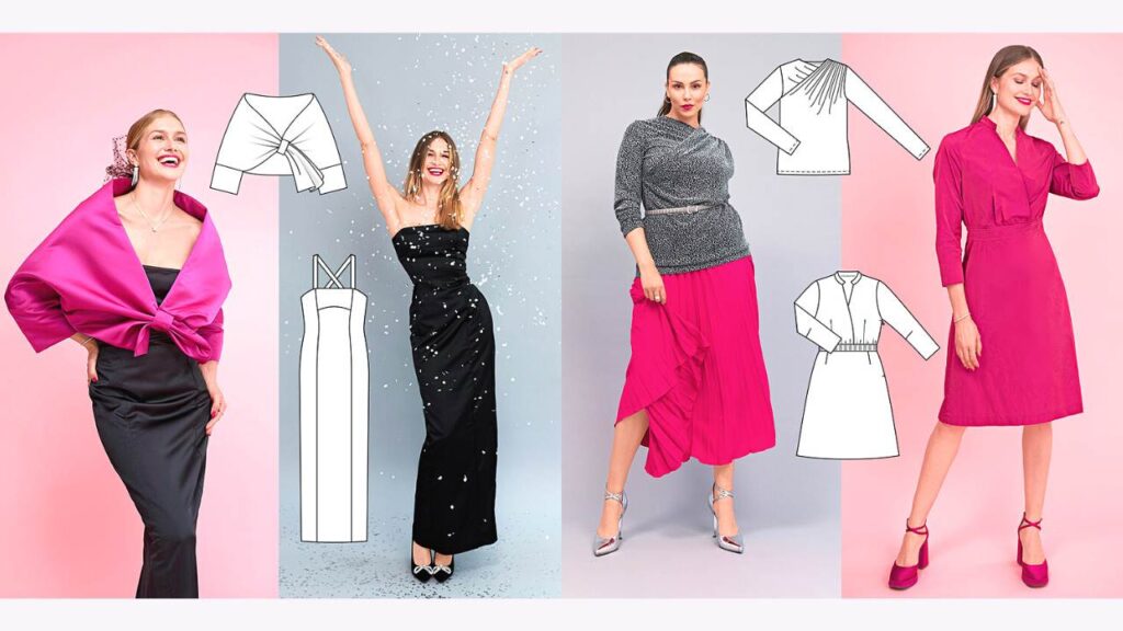 Burda 1/2024 Line Drawings - easy DIY Sewing Inspiration  