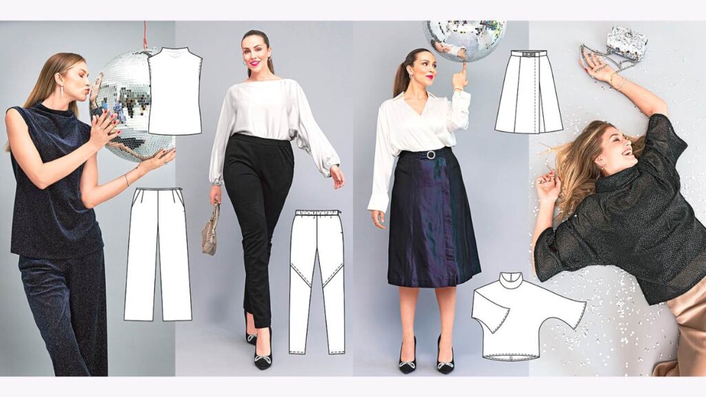 Burda 1/2024 Line Drawings - easy DIY Sewing Inspiration  