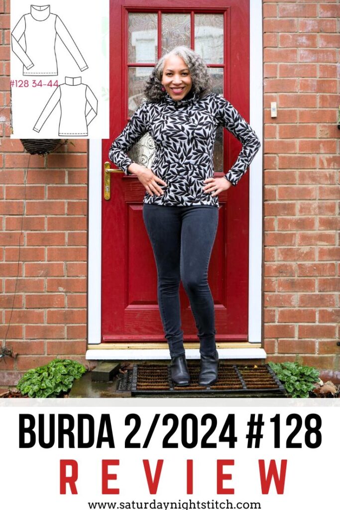 Burda 2/2024 #128 Sewing Pattern Review - uk sewing blog